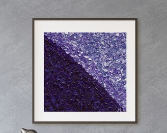Purple Giclee Art Print