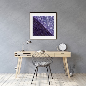 Very Peri Art Purple Poster Print