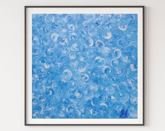 Blue Giclee Stampa Artistica