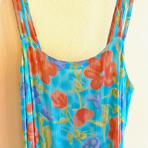 Floral Crinkle Gauze Summer Dress