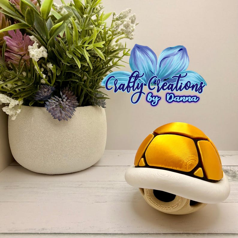 Mario Kart Shells - 3D Printed Red, Green & Blue Spiny Shell - Super ...