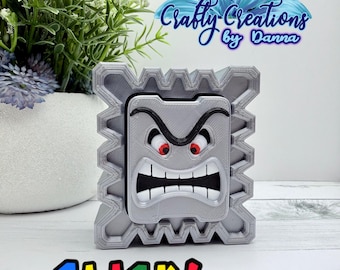 3D Printed Thwomp Fidget Clicker