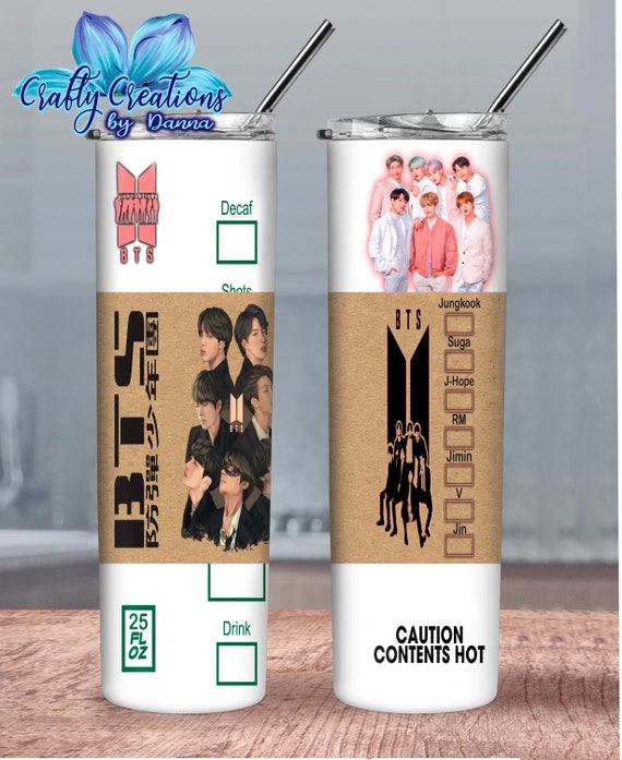 BTS Tumbler Wrap