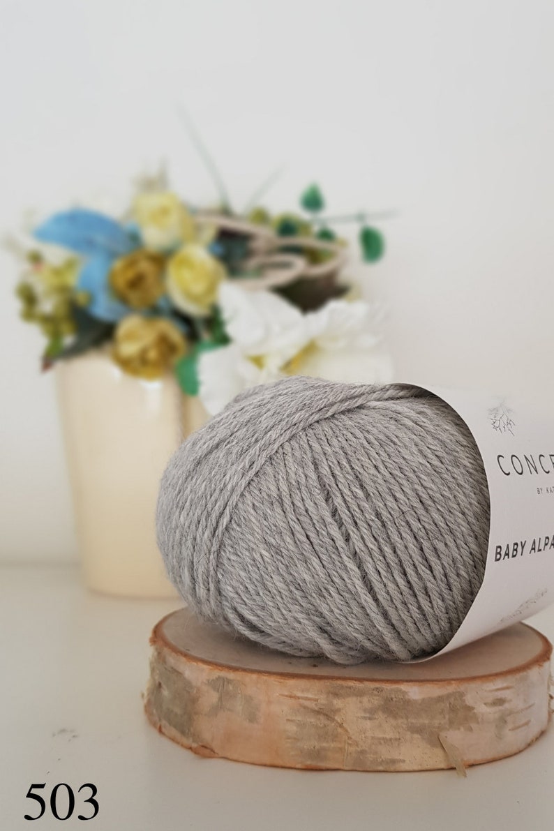 Baby alpaca 100/% by Katia Concept