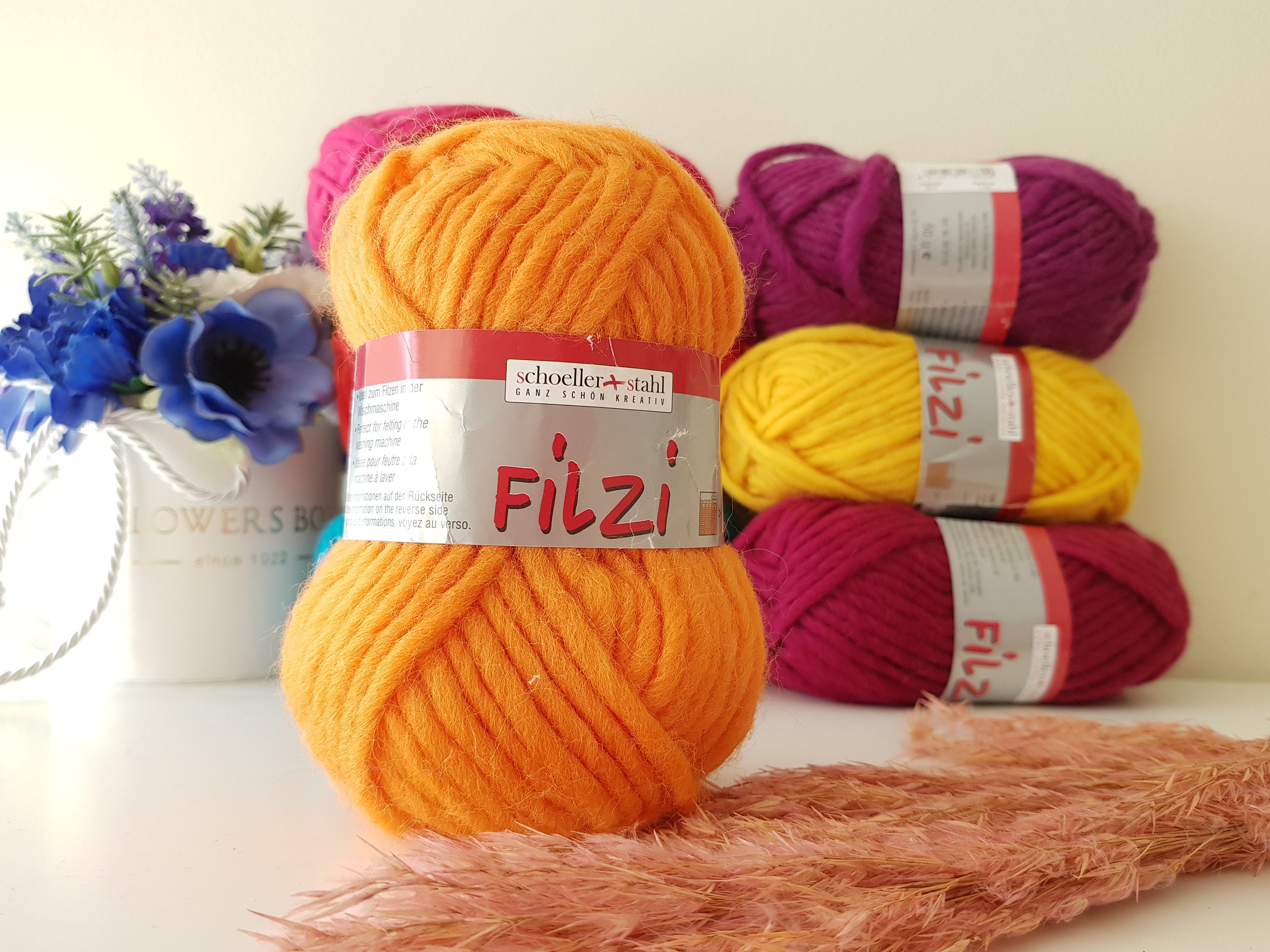 Chunky wool super bulky yarn felting yarn felting wool Etsy