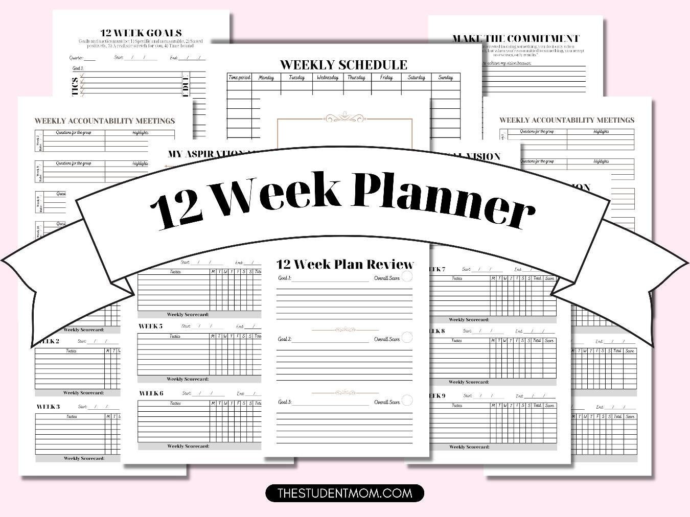 12-week-plan-template