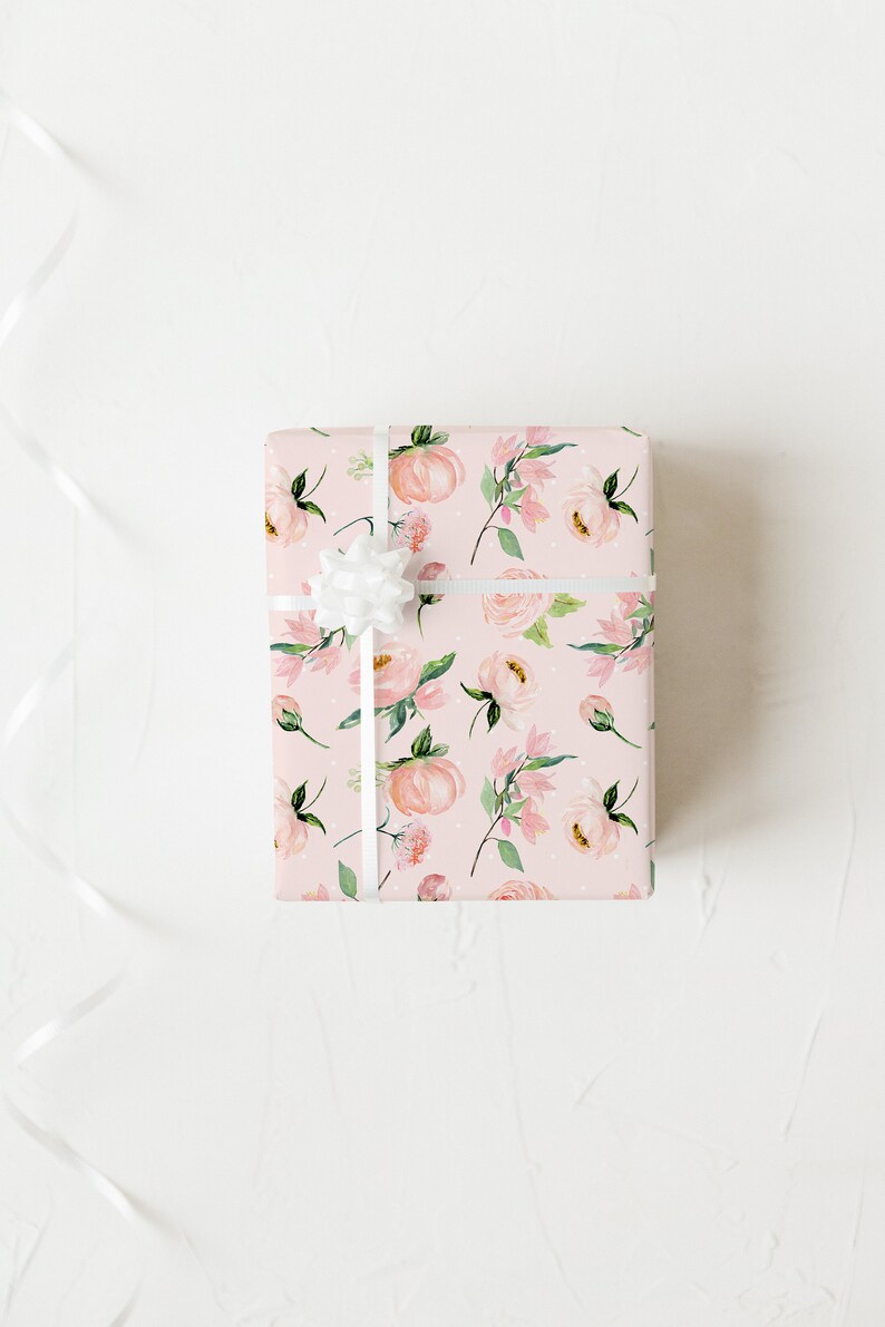 Download Wrapping Paper Mockup Present Mockup Gift Wrap Mockup | Etsy