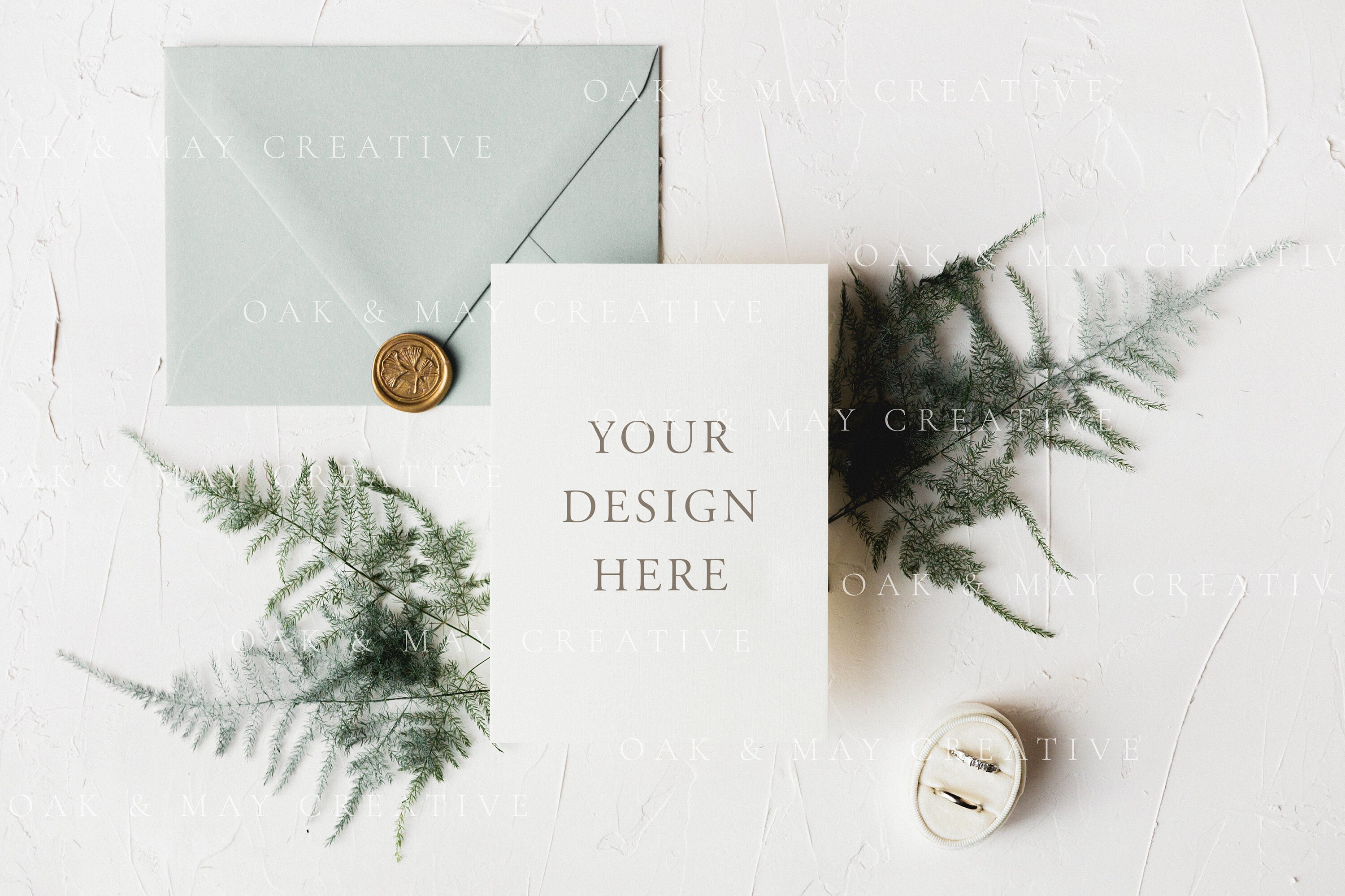 Download 5x7 Wedding Card Mockup A7 Printable Mockup Styled Stock Etsy