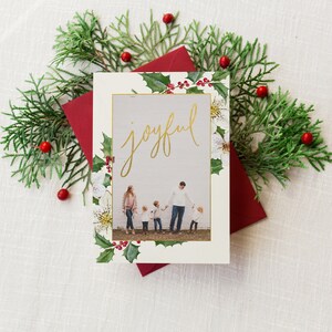 5x7 Christmas Card Mockup 5x7 Christmas Printable Mockup - Etsy