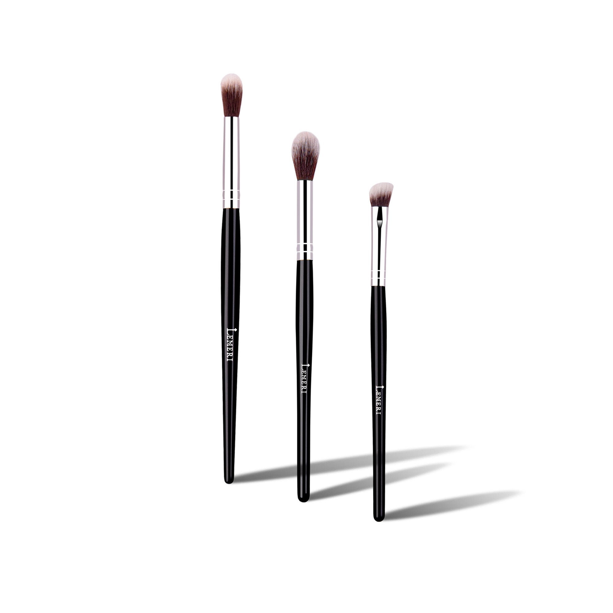 Eye Brush Set 3pcs Premium Collection Makeup Tool Everday Etsy