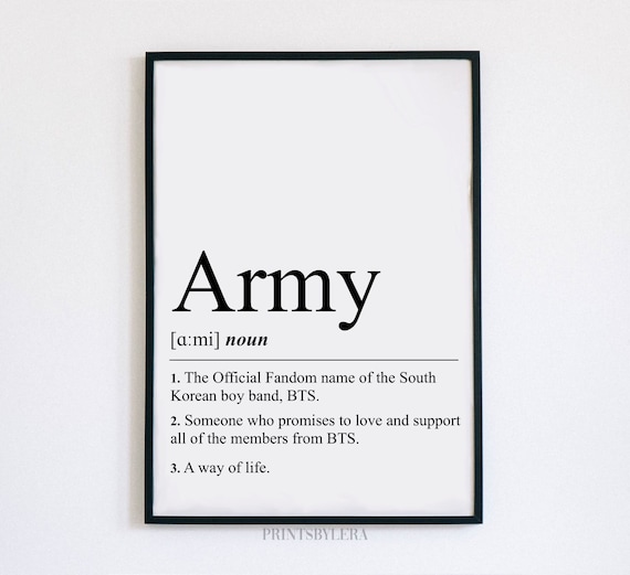 K-Pop Korean Names Bts-Army Inspired T Shirts K-Pop Korean Names Bts-Army Inspired T Shirts