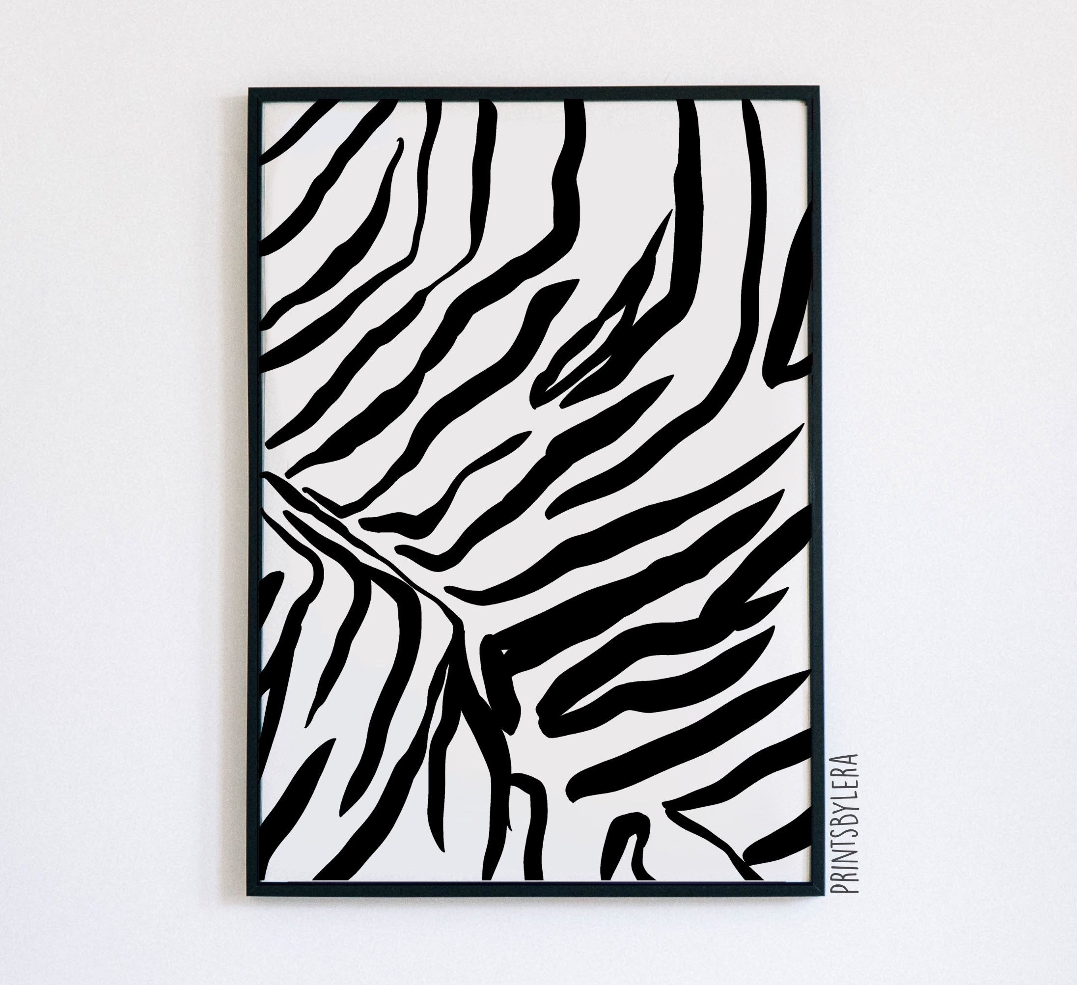 Black And White Zebra Print Pink