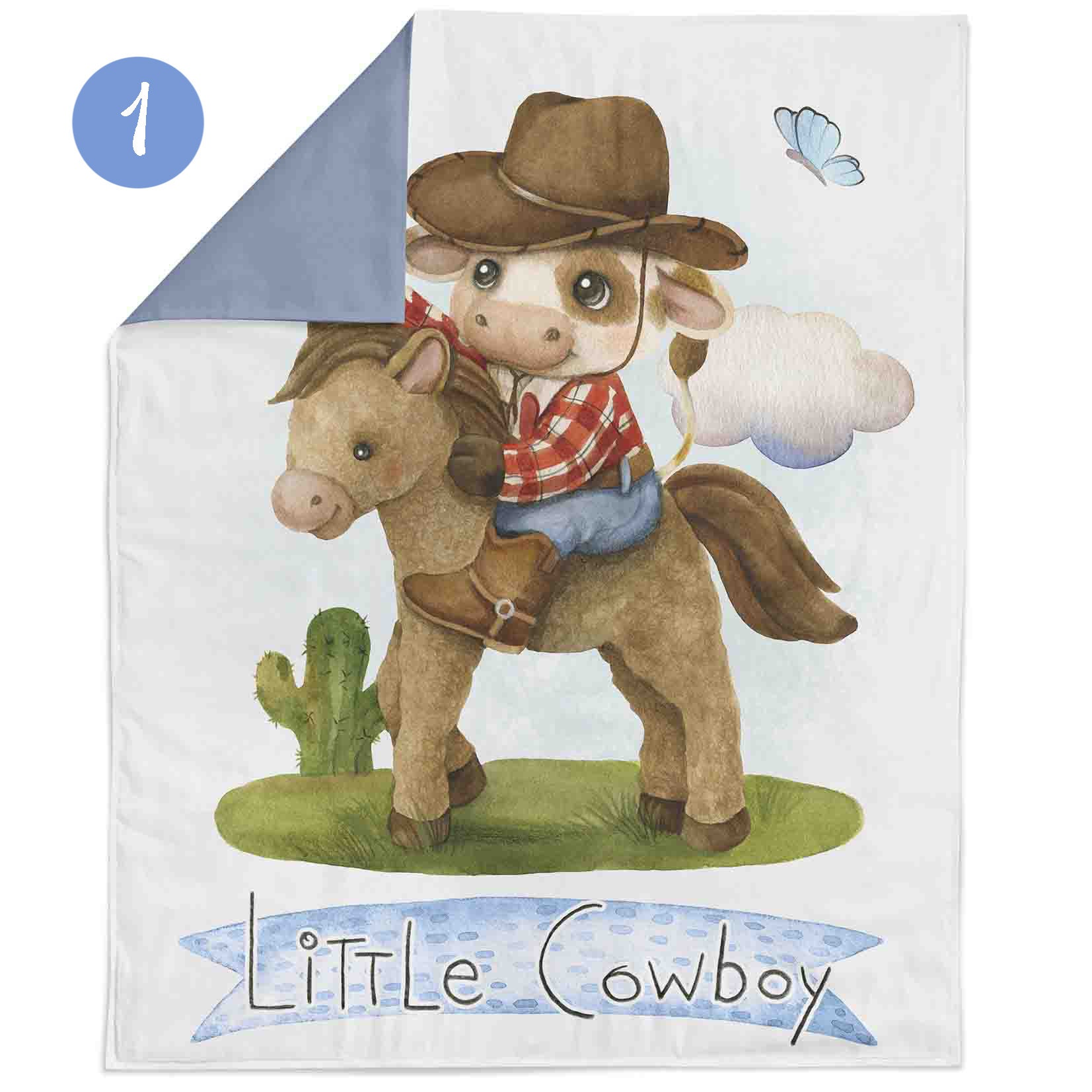 Little Cowboy Fabric Panel Quilting Panel Baby Quilt Panel Etsy