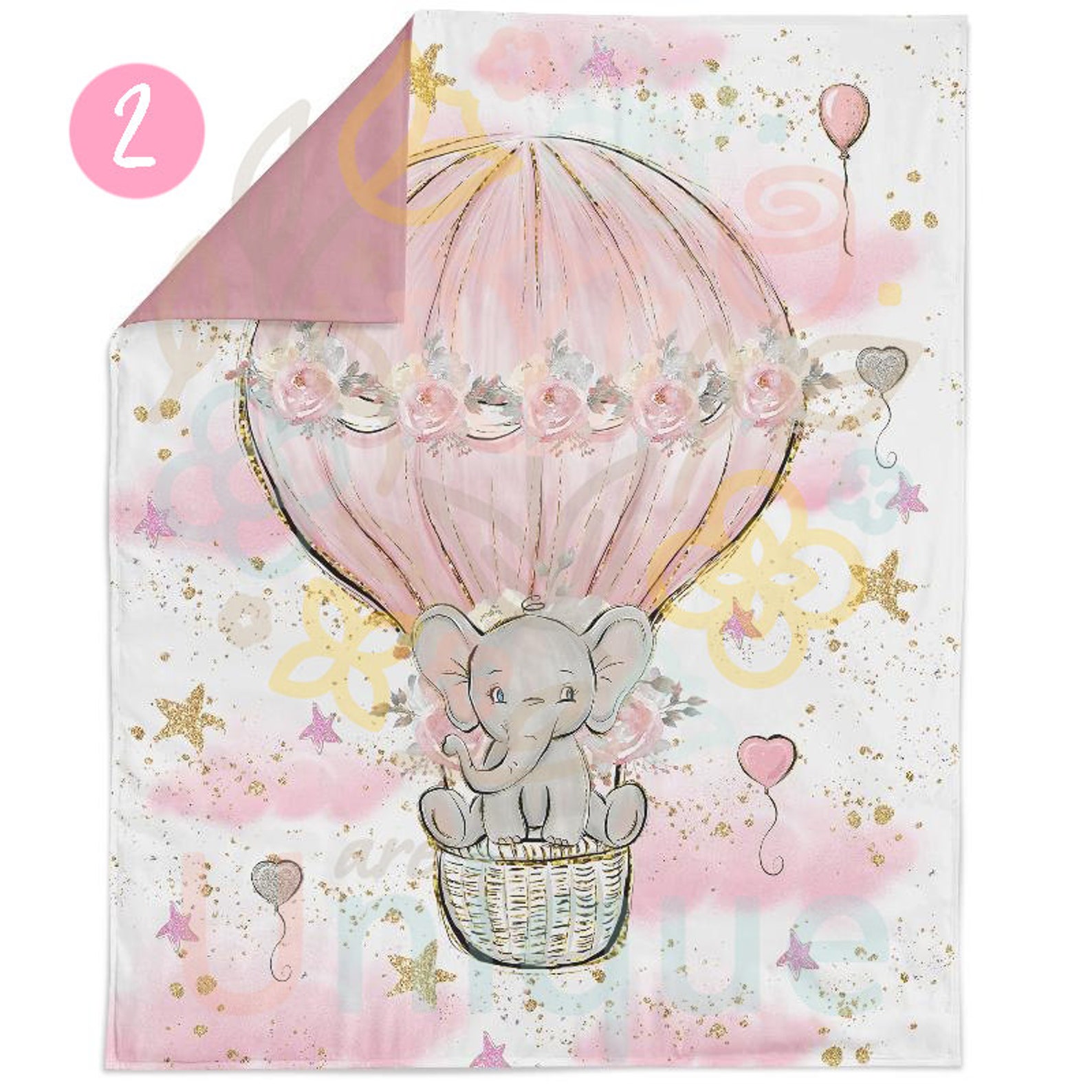 Elephant Fabric Panel Quilting Panel Baby Quilt Panel Etsy