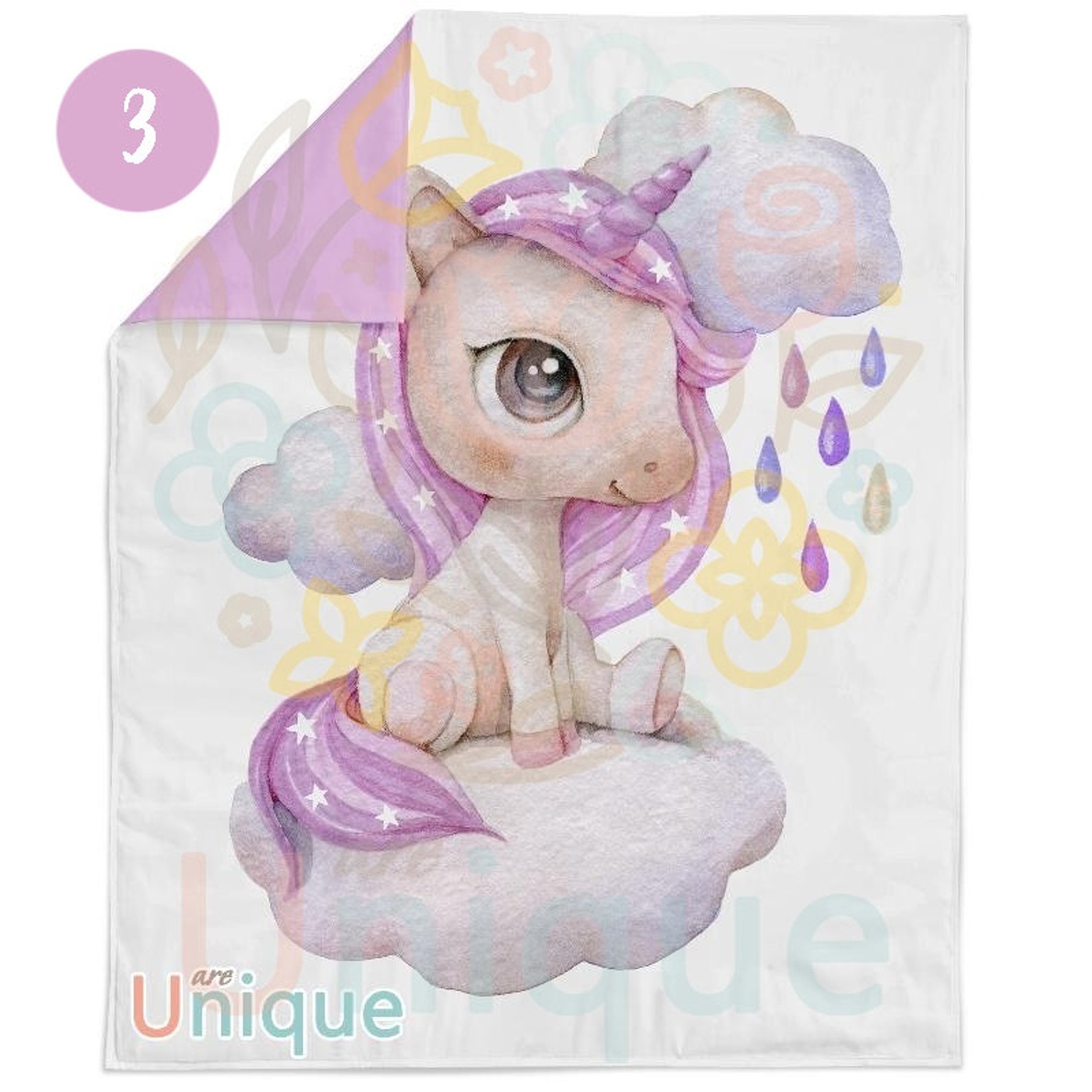 Unicorn Fabric Panel Quilting Panel Baby Quilt Panel Cotton Etsy