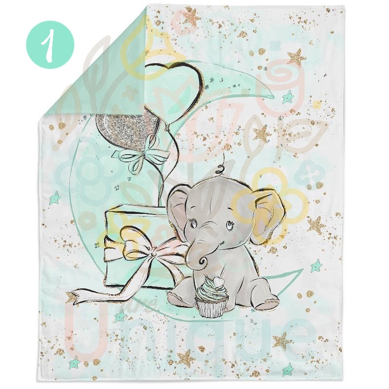 Elephant Fabric Panel Quilting Panel Baby Quilt Panel Etsy