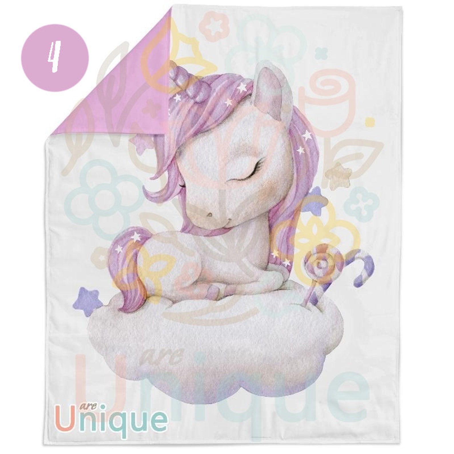 Unicorn Fabric Panel Quilting Panel Baby Quilt Panel Cotton Etsy