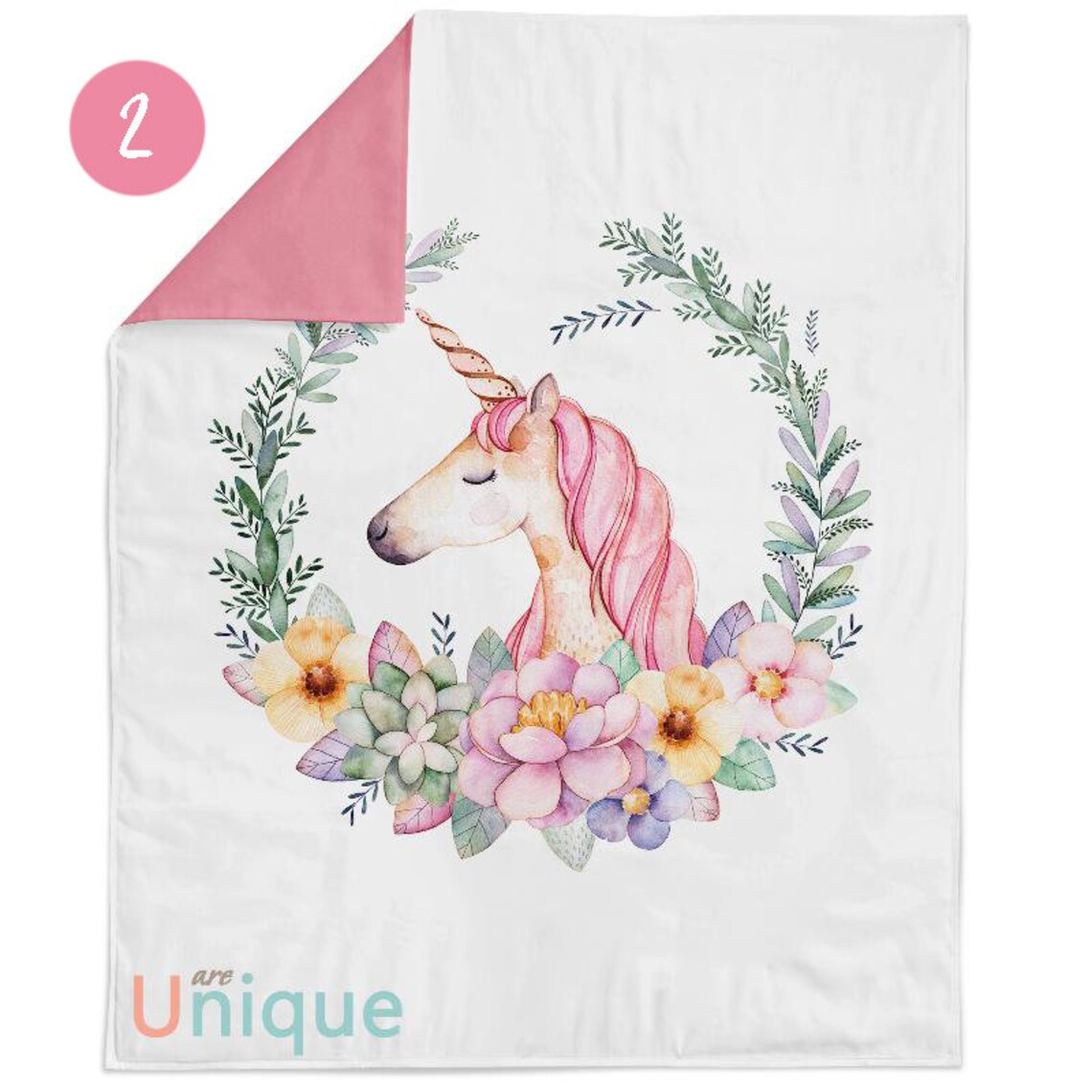 Unicorn Fabric Panel Quilting Panel Sewing Craft Cotton Etsy