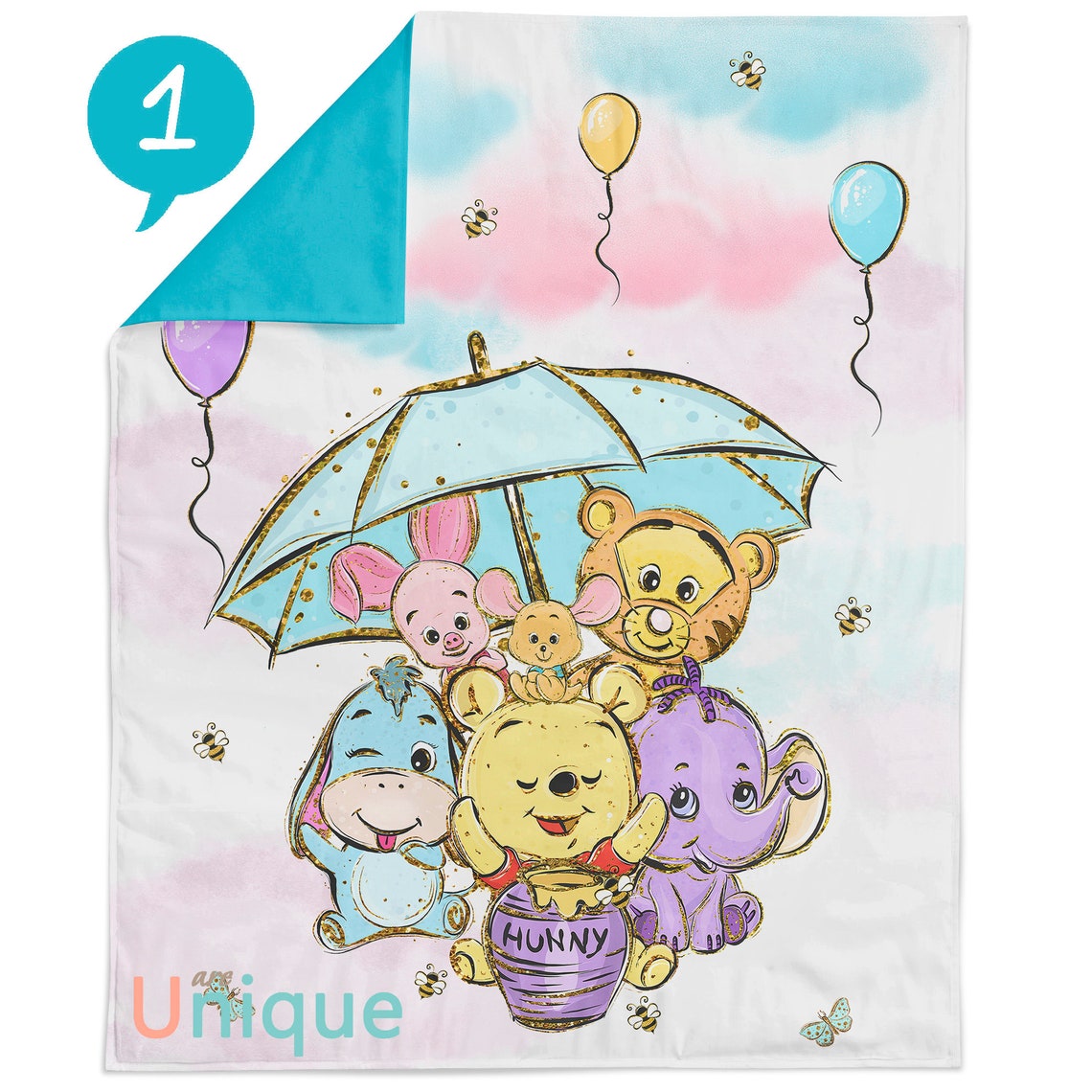 Disney Winnie the Pooh Fabric Panel Quilting Panel Sewing Etsy