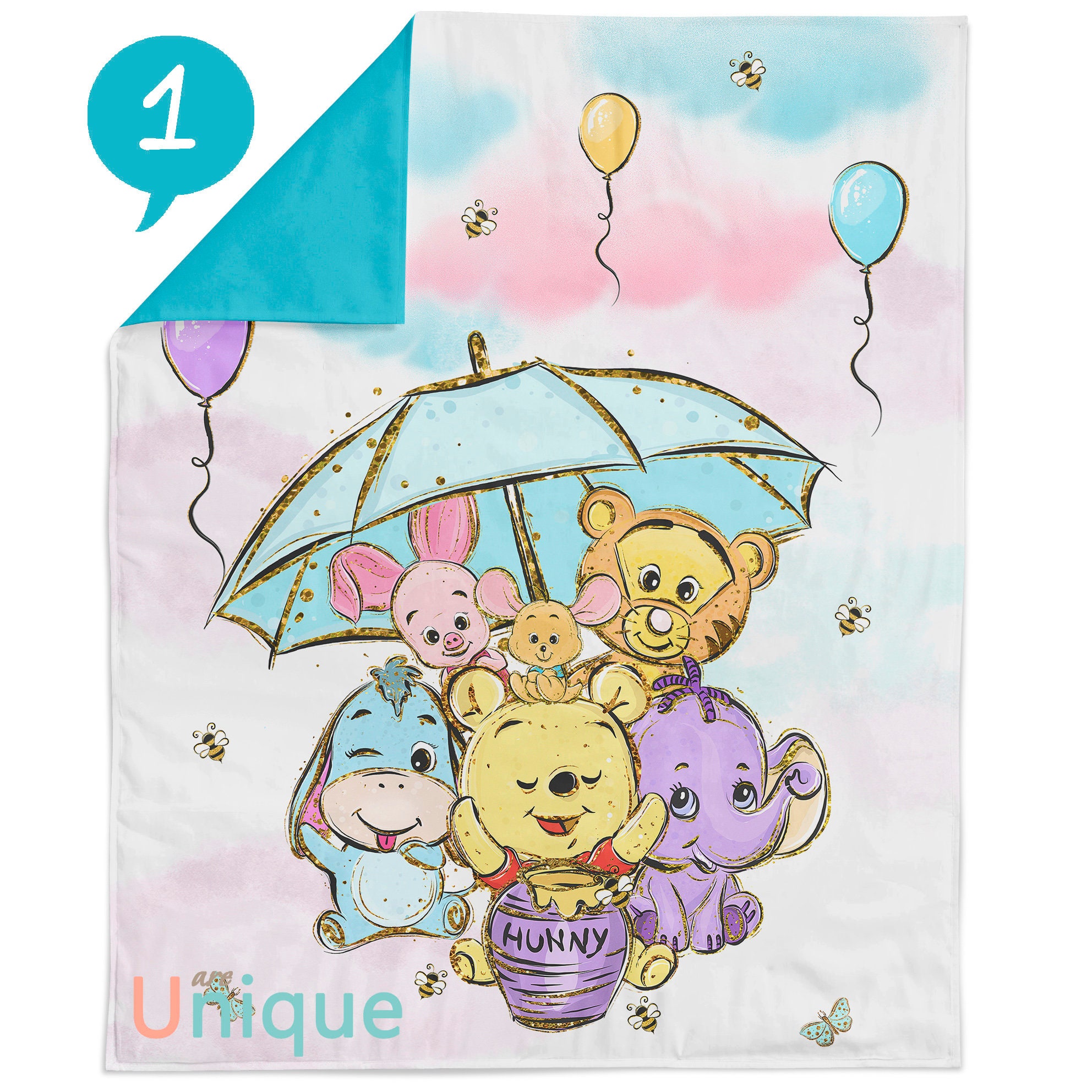 Disney Winnie the Pooh Fabric Panel Quilting Panel Sewing Etsy Australia