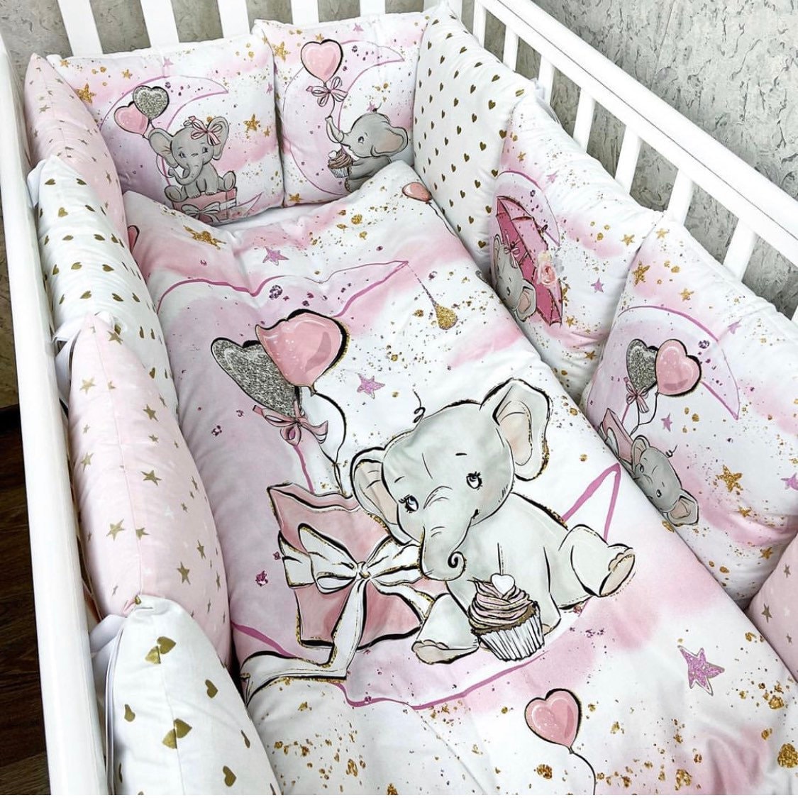 Elephant Fabric Panel Quilting Panel Baby Quilt Panel Etsy