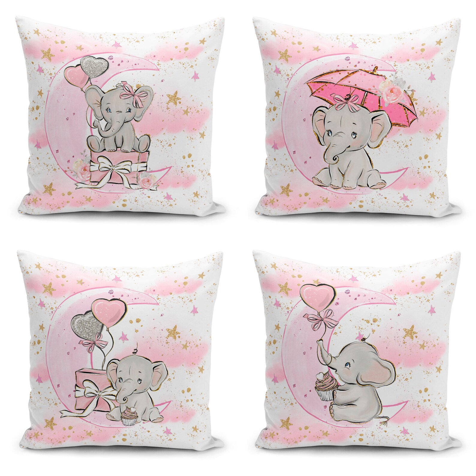 Elephant Fabric Panel Quilting Panel Baby Quilt Panel Etsy