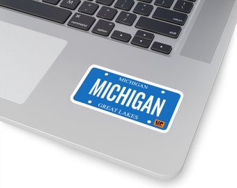 Stickers - MICHIGAN (License Plate)