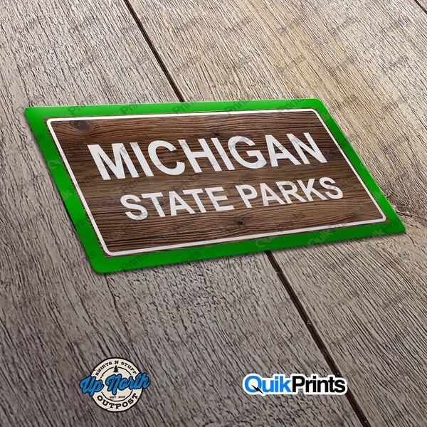 Custom Michigan State Stickers Etsy