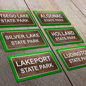 Sticker - Michigan State Parks - Choose from any park