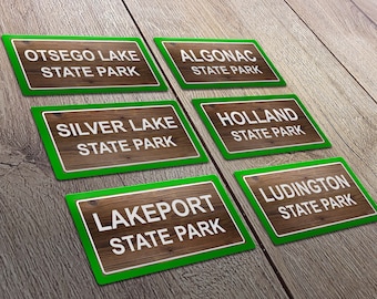 Sticker - Michigan State Parks - Choose from any park