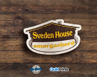 Sveden House Smorgasbord Sticker- 4 Sizes to Choose From