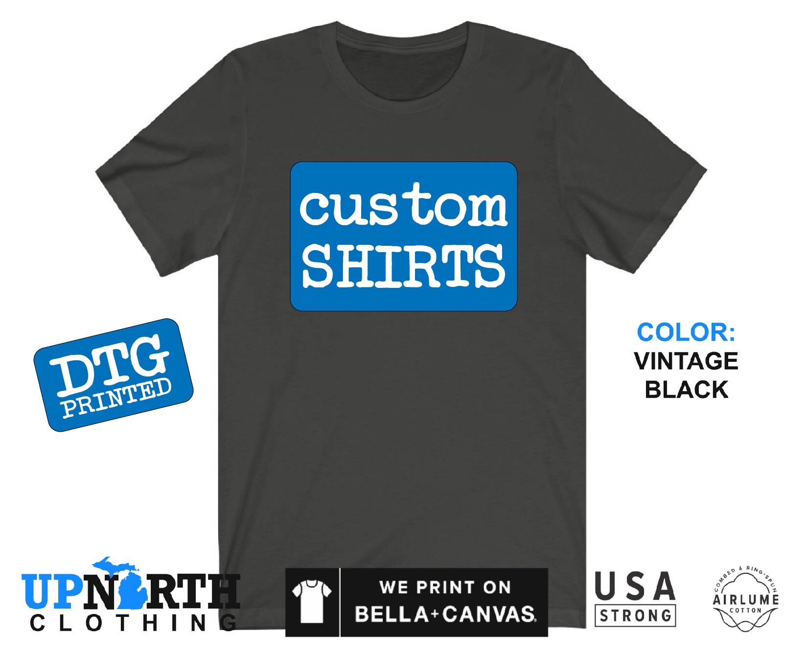custom dtg shirt