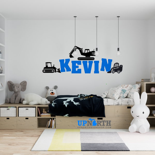 Construction Decal Etsy