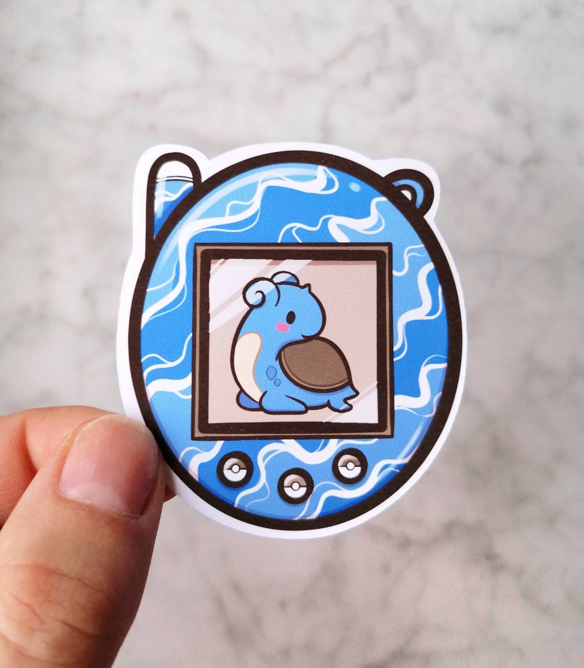 Tamagotchi Pokémon Stickers eco friendly packaging | Etsy