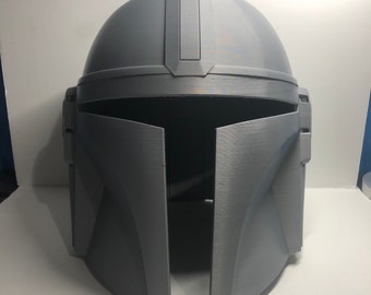The Mandalorian Helmet 3D print raw