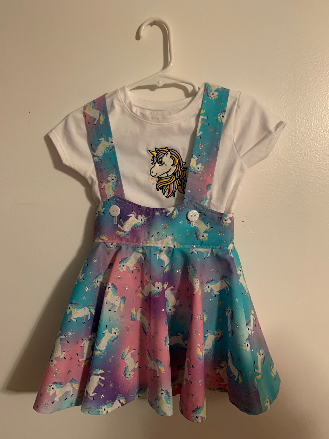 Girls' Unicorn Jumper Etsy