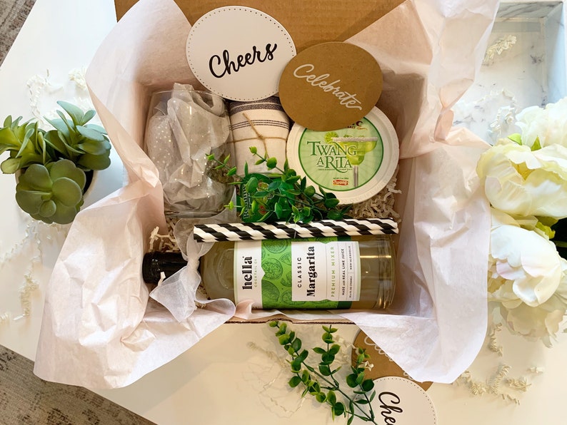 Margarita Cocktail Drink Kit Gift Box Set Happy Birthday Etsy