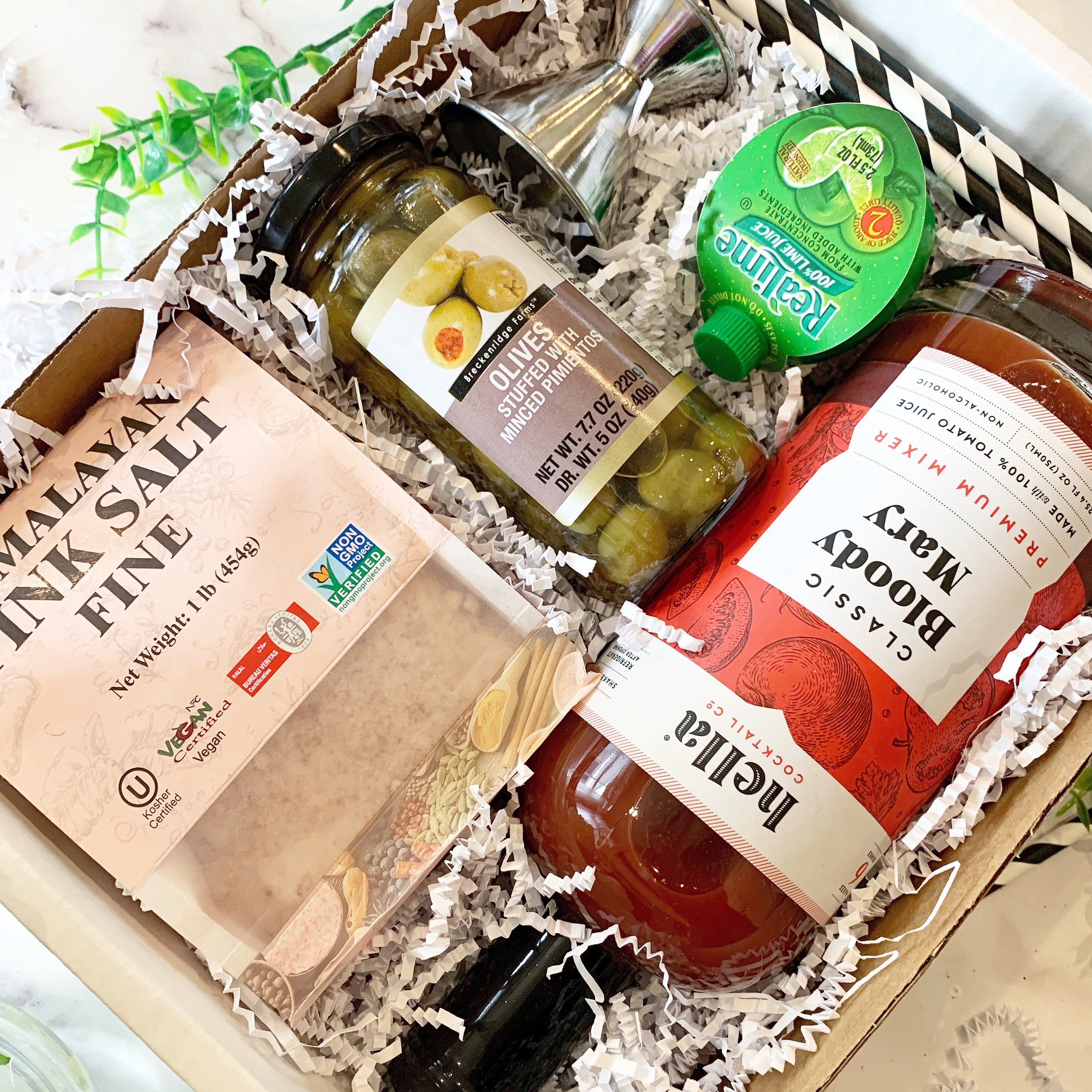 Bloody Mary Cocktail Kit Drink Gift Box Set Happy Birthday Etsy