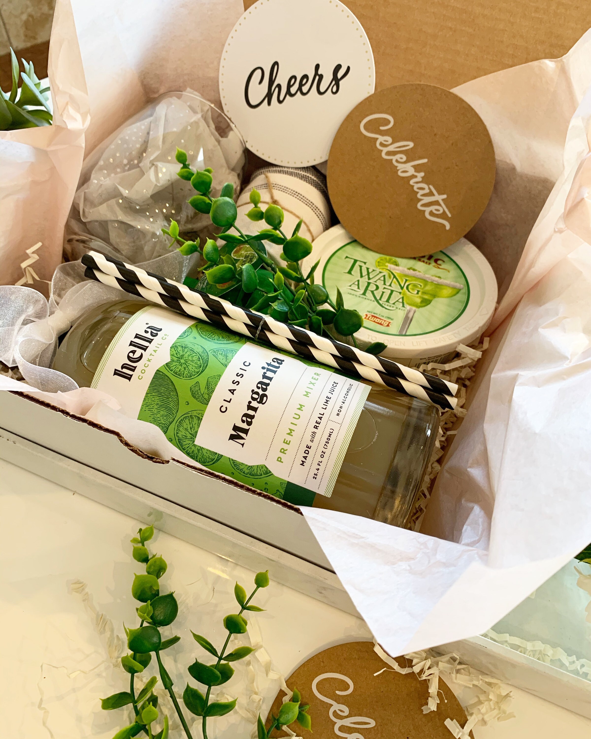 Margarita Cocktail Kit Gift Box Set Etsy