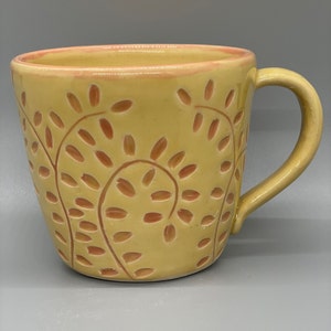Carved Vine Mug