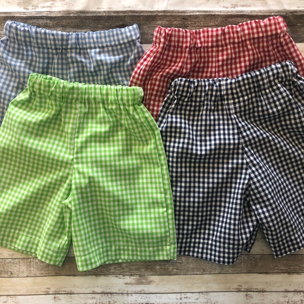 gingham nike shorts