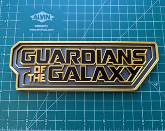 Guardians of the Galaxy vol 3 sign display shelf wall Marvel 3D printed art