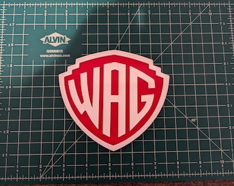 Warner Animation Group WAG WB Bros 3D printed logo shield wall display