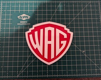 Warner Animation Group WAG WB Bros 3D printed logo shield wall display