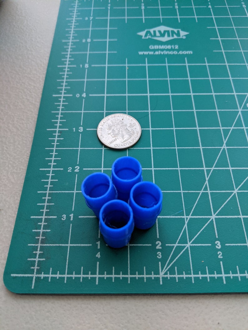 Trouble board game pieces classic set of 4 various colors Etsy