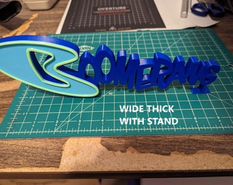 Cartoon Network 1992 3D Printed Art Logo Shelf Stand Wall -  Denmark