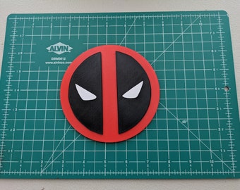 Deadpool Emblem Etsy Deadpool Emblem Etsy