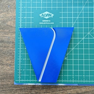Viacom company 3D printed V logo shield display color image 2