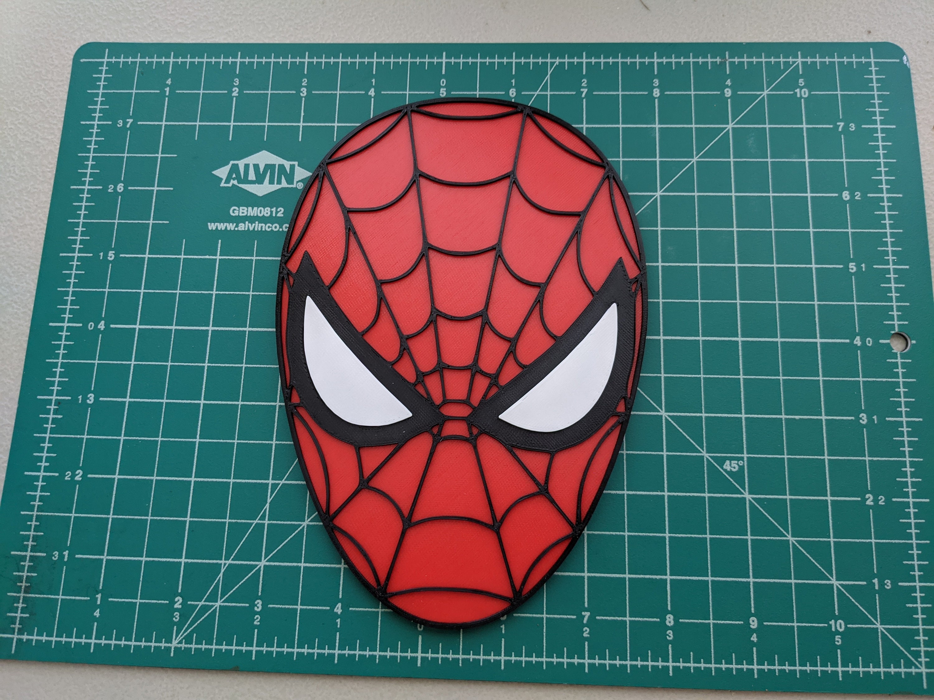 Spider Knight 8 x 12 metal sign