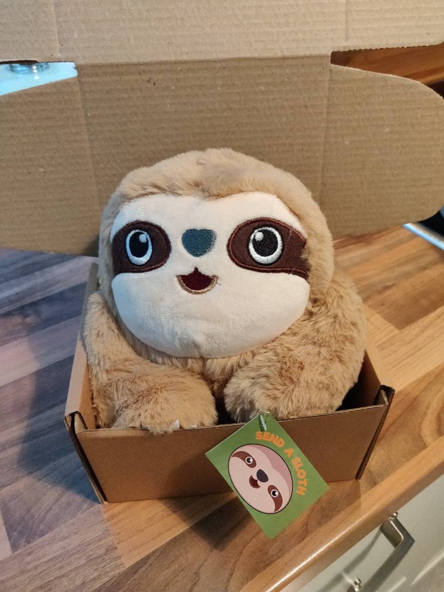Sloth Gifts Sloth Plush Toy: Adorable Sloth Gift Box Perfect | Etsy